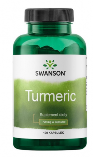 SWANSON TURMERIC KURKUMA 720 mg wątroba Curcumin