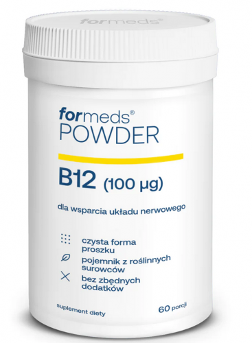 FORMEDS WITAMINA B12 METYLOKOBALAMINA PRZYSWAJALNA B-12