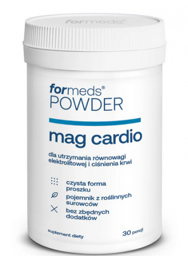 FORMEDS F-MAG CARDIO CYTRYNIAN MAGNEZU POTASU magnez potas witamina B6 kardio