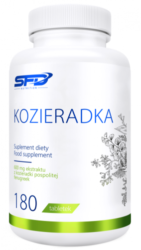 SFD KOZIERADKA FENUGREEK UKŁAD POKARMOWY CHOLESTEROL TRAWIENIE