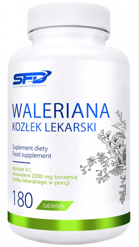 SFD WALERIANA KOZŁEK LEKARSKI VALERIAN ROOT USPOKOJENIE RELAKS PAMIĘĆ