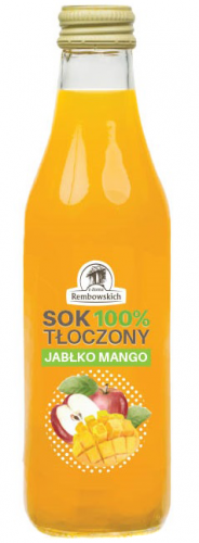 SOK JABŁKOWY Z MANGO NFC 100% TŁOCZONY REMBOWSCY