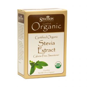 SWANSON STEWIA ORGANICZNA stevia 75 saszetek