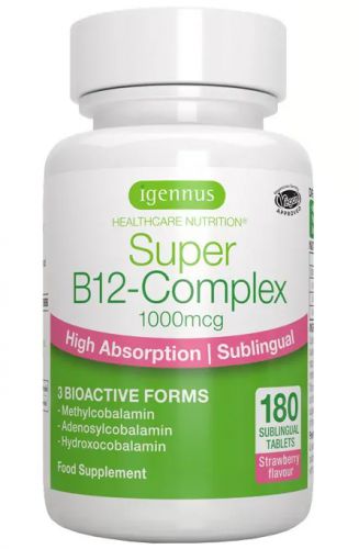 IGENNUS Super B12-Complex 3 FORMY Witamina B12