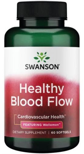 SWANSON Healthy Blood Flow KOENZYM Q10 Głóg KRĄŻENIE