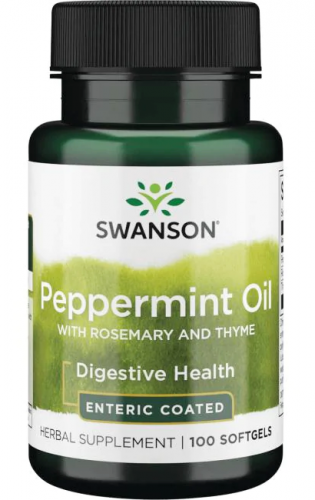 SWANSON Peppermint Oil MIĘTA PIEPRZOWA Rozmaryn