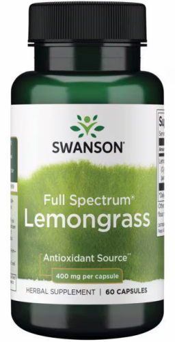 SWANSON Full Spectrum Lemongrass TRAWA CYTRYNOWA Odporność