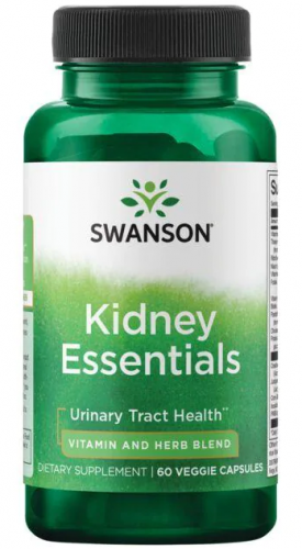 SWANSON Kidney Essentials ŻURAWINA Witamina C B6 UKŁAD MOCZOWY NERKI