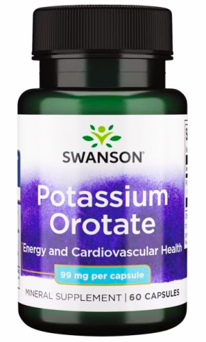 SWANSON Potassium Orotate OROTAN POTASU 99mg 60k