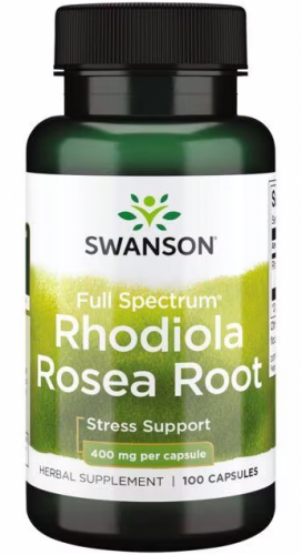SWANSON Rhodiola Rose Root RÓŻENIEC GÓRSKI 400mg