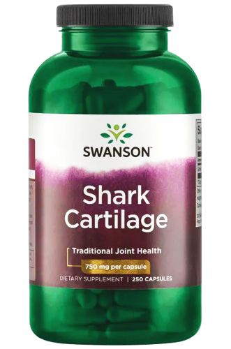 SWANSON CHRZĄSTKA REKINA 750mg Shark Cartilage 250 kap