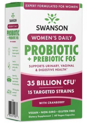 SWANSON Women\'s Daily PROBIOTYK DLA KOBIET Trawienie Infekcje ODPORNOŚĆ