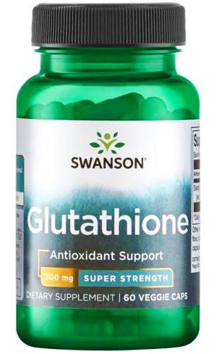 SWANSON L-GLUTATION 200 mg DETOX zredukowany