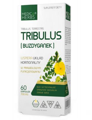 Medica Herbs TRIBULUS ekst. buzdyganek 95% SAPONIN