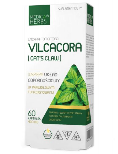 Medica Herbs VILCACORA koci pazur CAT\'S CLAW 60kap