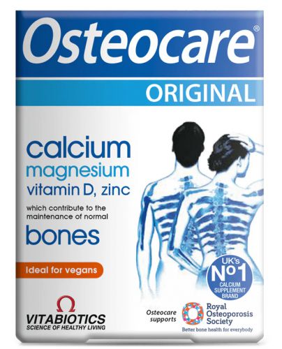 VITABIOTICS Osteocare Original WAPŃ MAGNEZ Witamina D Cynk KOŚCI 30tab