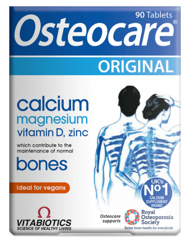 VITABIOTICS Osteocare Original WAPŃ MAGNEZ Wit D3 Cynk KOŚCI OSTEOPOROZA