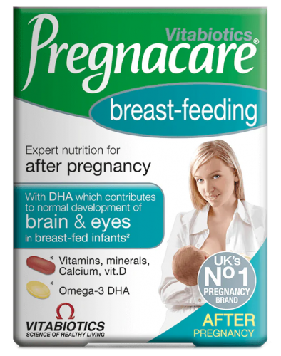 VITABIOTICS Pregnacare WITAMINY MINERAŁY Omega-3 DLA MAM KARMIĄCYCH PIERSIĄ