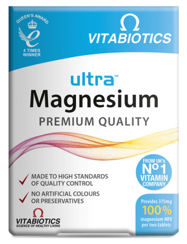 VITABIOTICS Ultra MAGNEZ PREMIUM 60tab UKŁAD NERWOWY MIĘŚNIE KOŚCI