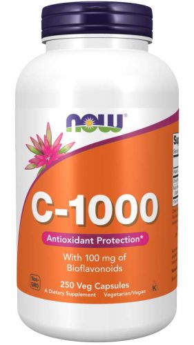 Now Foods Witamina C C-1000 bioflawonoidy 250 kaps
