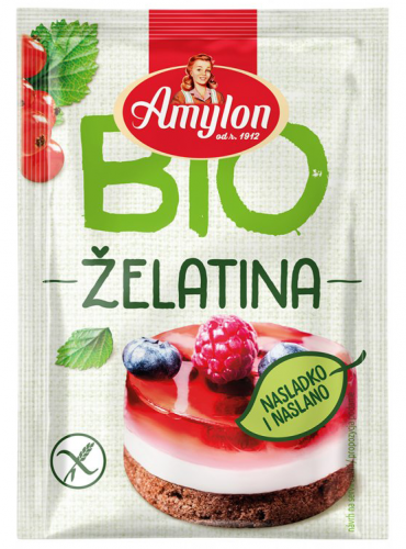 Ekologiczna ŻELATYNA W PROSZKU 20g BIO Amylon