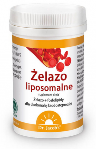 dr Jacobs ŻELAZO liposomalne + Fosfolipidy 64g