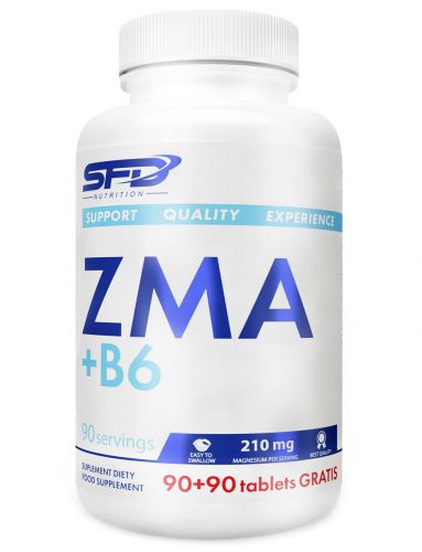 SFD Nutrition ZMA MAGNEZ CYNK minerały WITAMINA B6